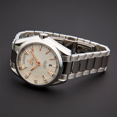 omega seamaster aqua terra day-date mens watch|omega seamaster aqua terra thickness.